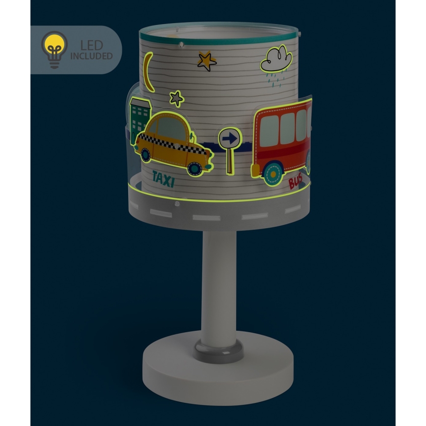 Dalber 61681N - Lampe de chevet LED pour enfant BABY TRAVEL 1xG4/4W/230V multicolore