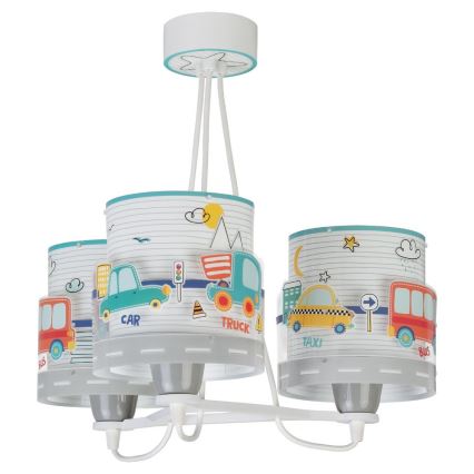 Dalber 61687 - Kinderhanglamp BABY TRAVEL 3xE27/60W/230V