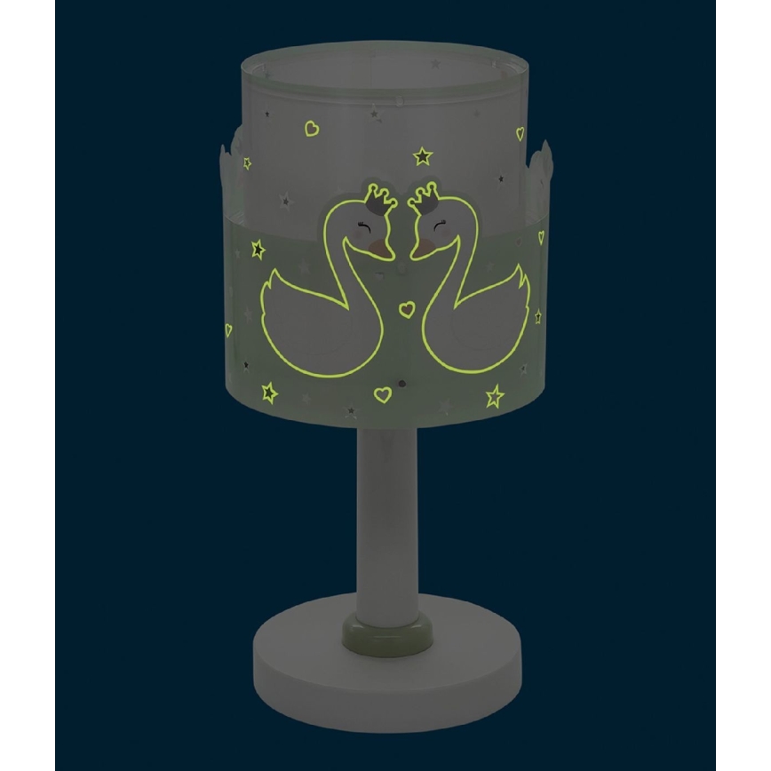 Dalber 61711H - Lamp voor Kinderen SWEET LOVE 1xE14/40W/230V groen