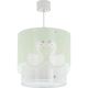 Dalber 61712H - Hanglamp voor Kinderen SWEET LOVE 1xE27/60W/230V groen