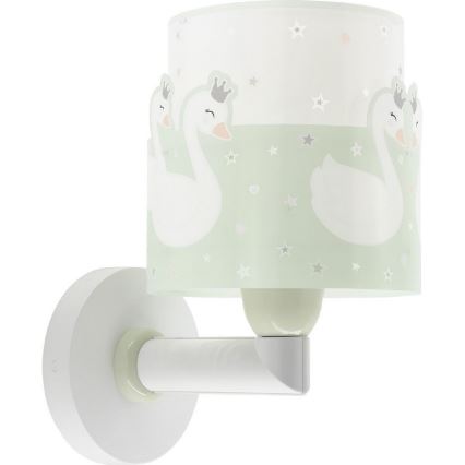 Dalber 61719H - Wand Lamp voor Kinderen SWEET LOVE 1xE27/60W/230V groen