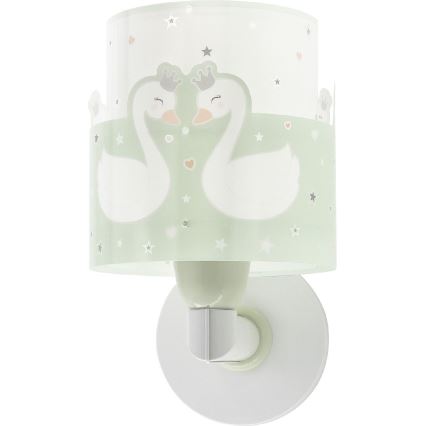 Dalber 61719H - Wand Lamp voor Kinderen SWEET LOVE 1xE27/60W/230V groen