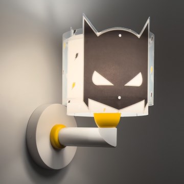 Dalber 61809 - Kinderwandlamp DARK HERO 1xE27/15W/230V