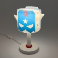 Dalber 61811 - Kleine kinderlamp BLAUW HERO 1xE14/8W/230V