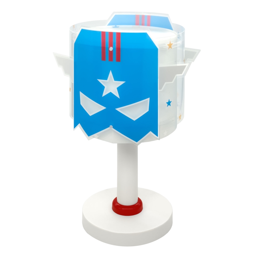 Dalber 61811N - Lampe LED pour enfant BLUE HERO 1xG4/4W/230V blanc/bleu