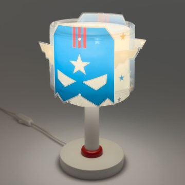 Dalber 61811N - LED-kinderlampje BLUE HERO 1xG4/4W/230V wit/blauw