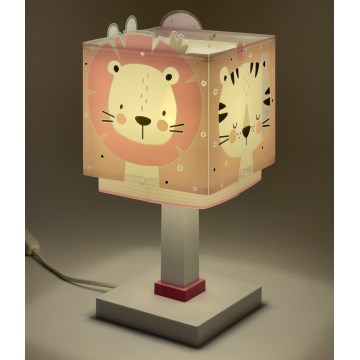 Dalber 63111NS - LED Kinderlamp BABY JUNGLE 1xG4/4W/230V roze
