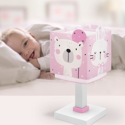 Dalber 63111NS - LED Kinderlamp BABY JUNGLE 1xG4/4W/230V roze