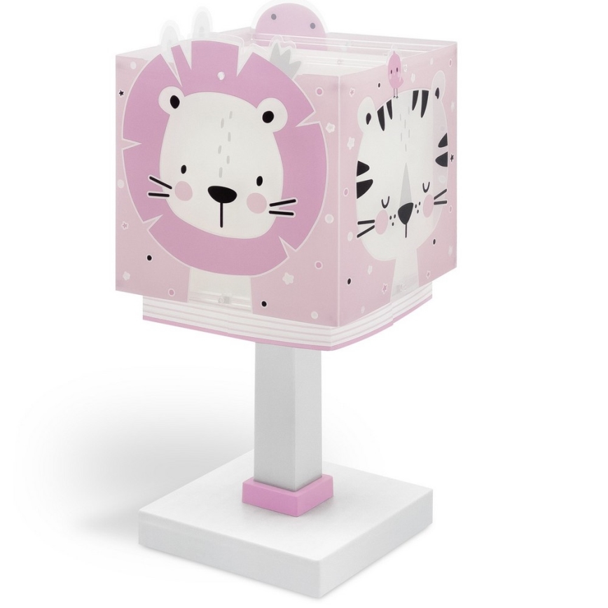 Dalber 63111S - Lamp voor Kinderen JUNGLE 1xE14/8W/230V roze