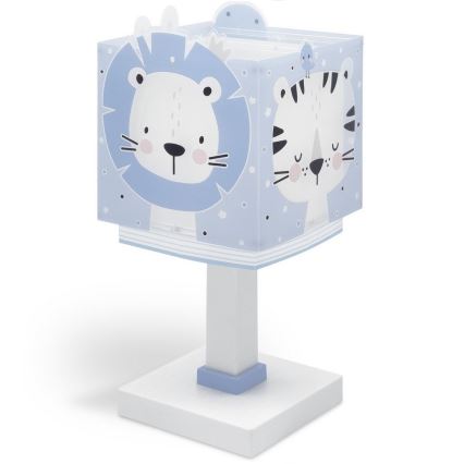 Dalber 63111T - Lamp voor Kinderen JUNGLE 1xE14/8W/230V blauw