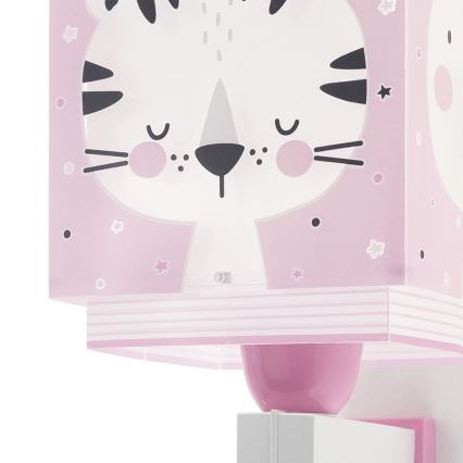 Dalber 63119S - Wand Lamp voor Kinderen JUNGLE 1xE27/15W/230V roze