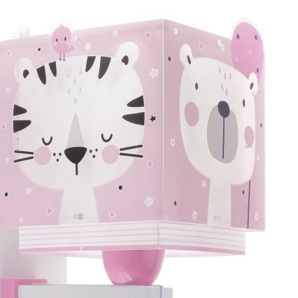 Dalber 63119S - Wand Lamp voor Kinderen JUNGLE 1xE27/15W/230V roze