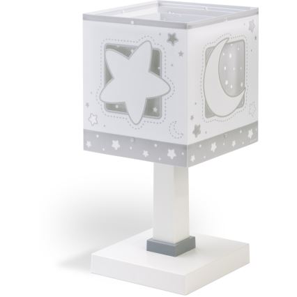 Dalber 63231NE - Lampe de chevet LED pour enfant MOONLIGHT 1xG4/4W/230V grise