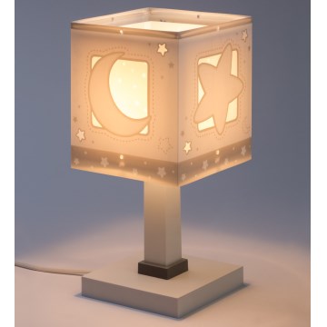 Dalber 63231NE - LED kinderlampje MOONLIGHT 1xG4/4W/230V grijs