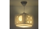 Dalber 63232E - Hanglamp kinderkamer MOON LIGHT 1xE27/60W/230V