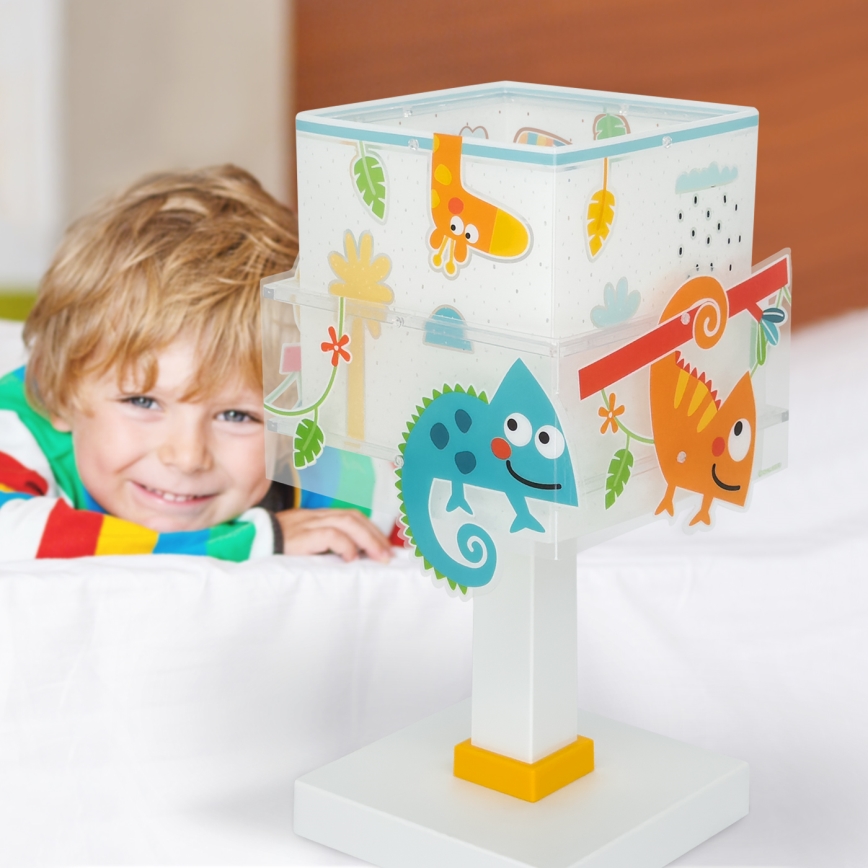 Dalber 63311N - Lampe enfant LED HAPPY JUNGLE 1xG4/4W/230V multicolore
