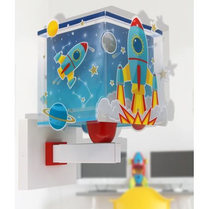 Dalber 63359 - Applique murale enfant ROCKET 1xE27/15W/230V