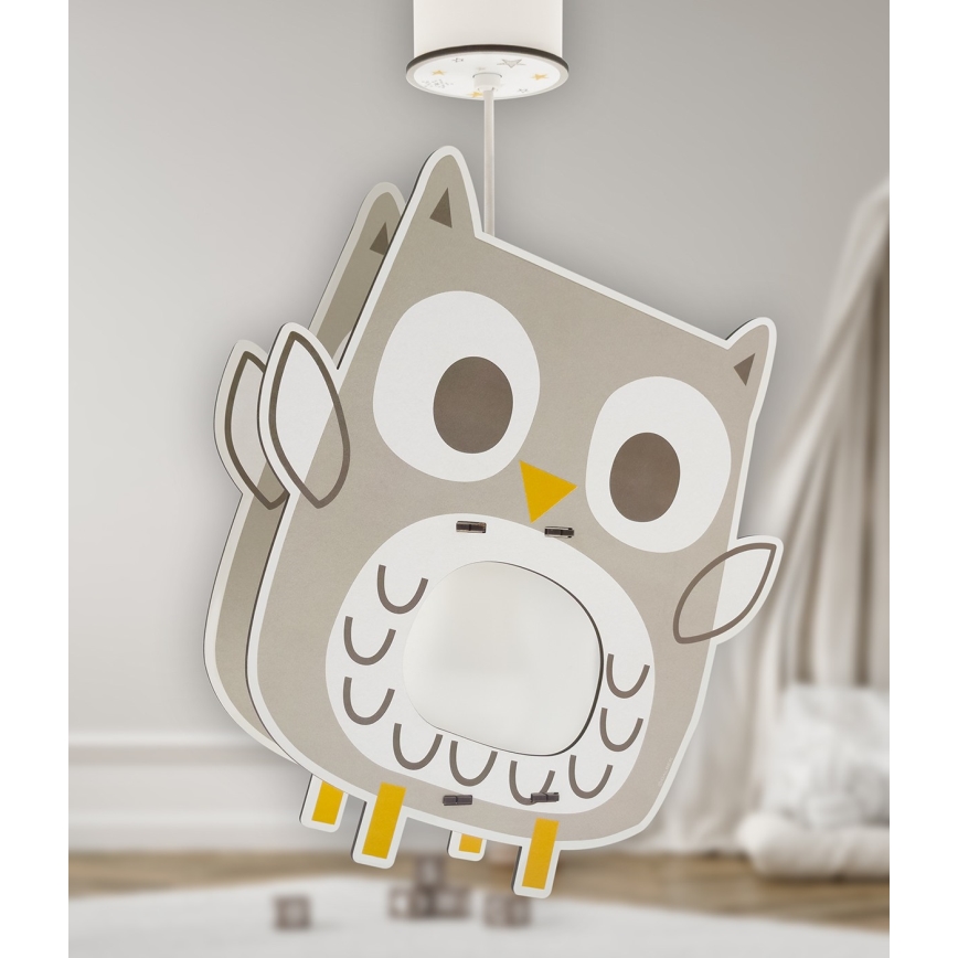 Dalber 63397 - Suspension enfant OWL 1xE27/15W/230V