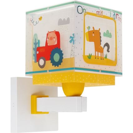 Dalber 63409 - Wandlamp voor kinderen MY FARM 1xE27/15W/230V
