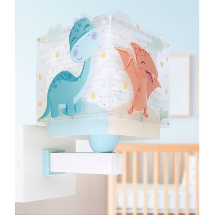 Dalber 63459 - Lampe murale pour enfants BABY DINOS 1xE27/15W/230V multicolore