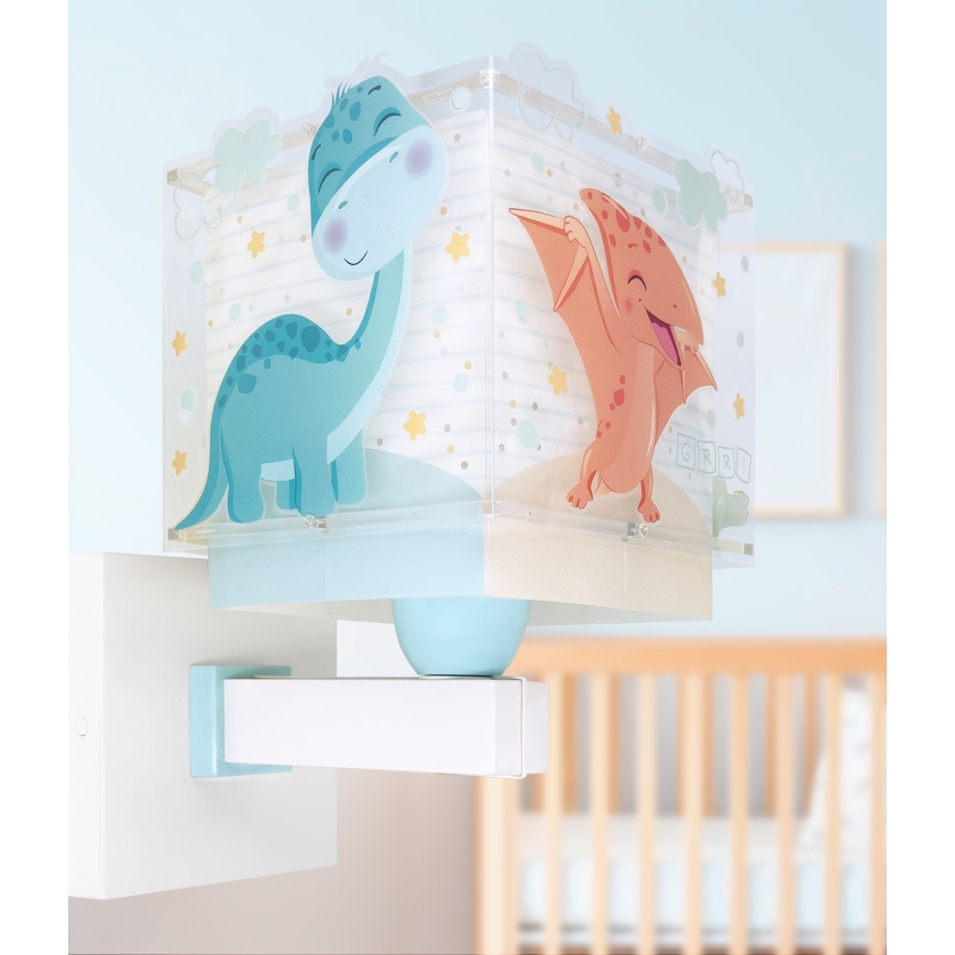 Dalber 63459 - Lampe murale pour enfants BABY DINOS 1xE27/15W/230V multicolore