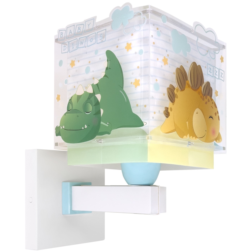 Dalber 63459 - Lampe murale pour enfants BABY DINOS 1xE27/15W/230V multicolore