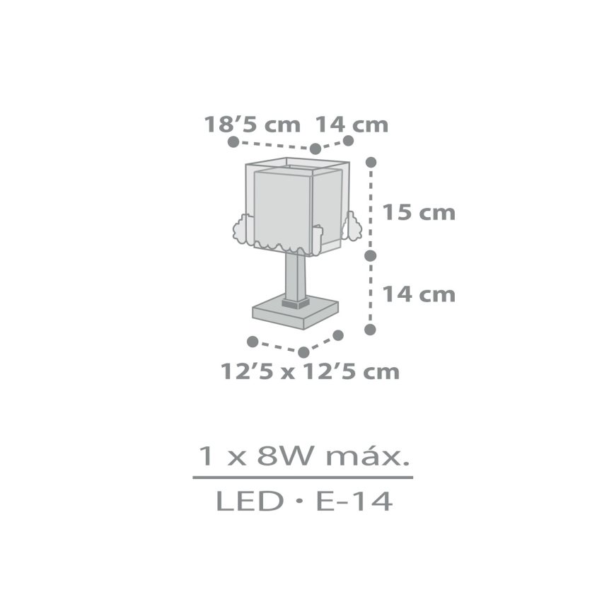 Dalber 63531N - Lampe LED pour enfants TRAIN 1xG4/4W/230V multicolore