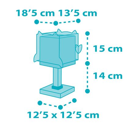 Dalber 64391 - Kleine kinderlamp LITTLE OWL 1xE14/8W/230V