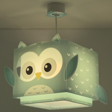 Dalber 64392 - Hanglamp voor kinderen LITTLE OWL 1xE27/60W/230V