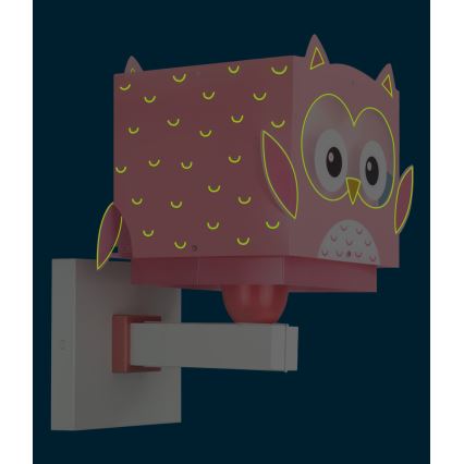 Dalber 64489 - Kinderwandlamp LITTLE FRIENDS 1xE27/15W/230V
