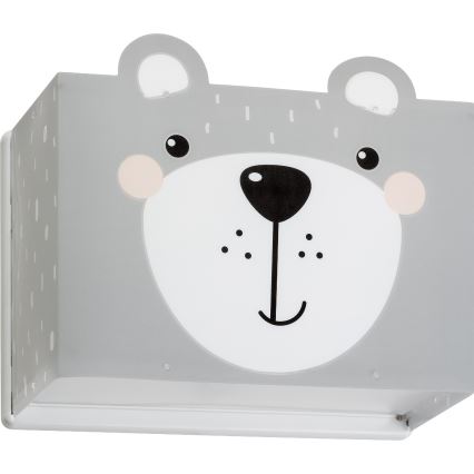 Dalber 64578 - Wandlamp kinderkamer LITTLE TEDDY 1xE27/60W/230V