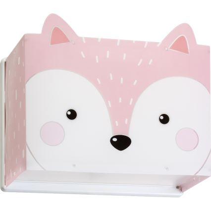 Dalber 64588 - Wandlamp kinderkamer LITTLE FOX 1xE27/60W/230V