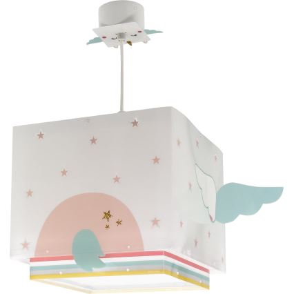 Dalber 64592 - Suspension pour enfant LITTLE UNICORN 1xE27/15W/230V