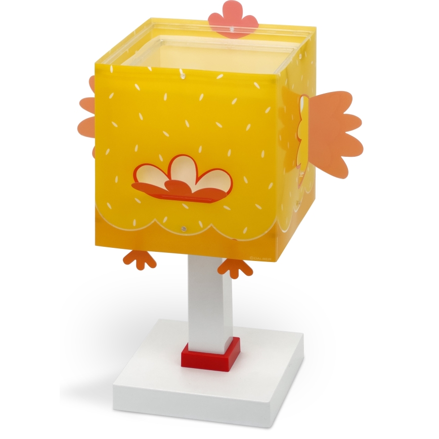 Dalber 64641 - Lampe enfant LITTLE CHICKEN 1xE14/8W/230V