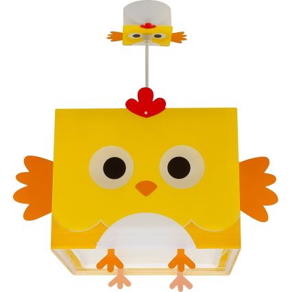 Dalber 64642 - Suspension pour enfant LITTLE CHICKEN 1xE27/15W/230V