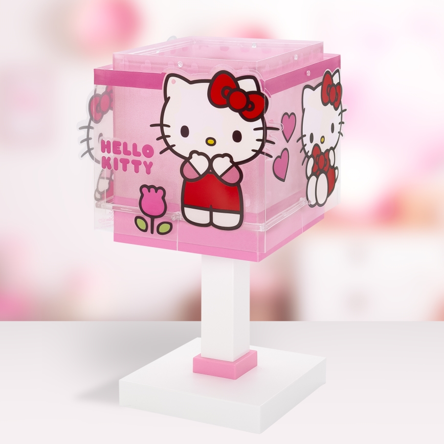 Dalber 73261 - Lampe de chevet LED pour enfant HELLO KITTY 1xG4/4W/230V rose