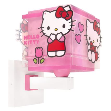 Dalber 73269 - Applique murale pour enfants HELLO KITTY 1xE27/15W/230V rose