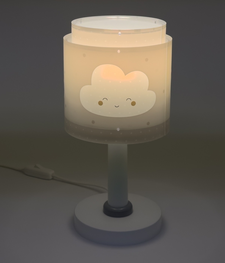Dalber 76011NE - LED-kinderlamp BABY DREAMS 1xG4/4W/230V grijs