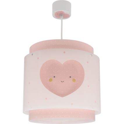 Dalber 76012S - Hanglamp voor kinderen BABY DREAMS 1xE27/15W/230V roze