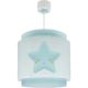 Dalber 76012T - Hanglamp voor kinderen BABY DREAMS 1xE27/15W/230V blauw