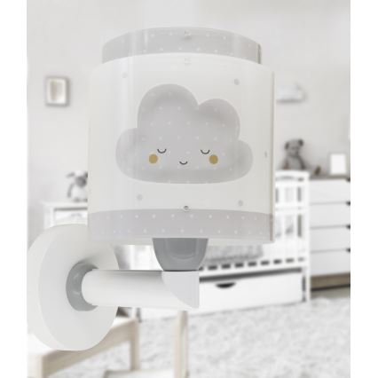 Dalber 76019E - Wandlamp voor kinderen BABY DREAMS 1xE27/15W/230V grijs