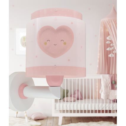 Dalber 76019S - Wandlamp voor kinderen BABY DREAMS 1xE27/15W/230V roze