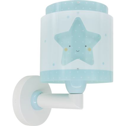 Dalber 76019T - Wandlamp voor kinderen BABY DREAMS 1xE27/15W/230V blauw