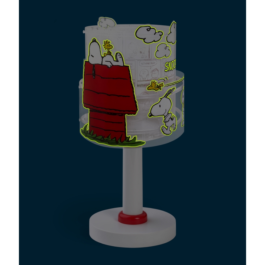 Dalber 76301 - LED kinderlampje SNOOPY 1xG4/4W/230V wit/rood
