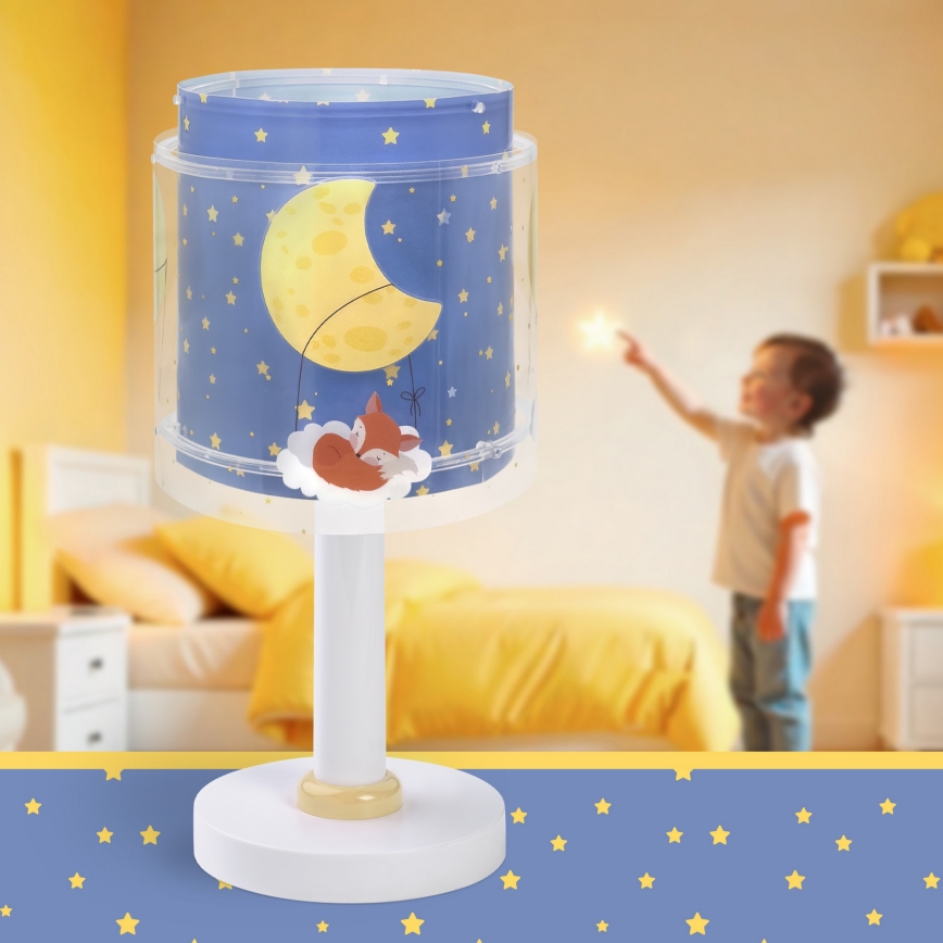 Dalber 76631 - LED kinderlamp MOON DREAMS 1xG4/4W/230V blauw