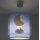 Dalber 76632 - Lustre pour enfant MOON DREAMS 1xE27/15W/230V bleu