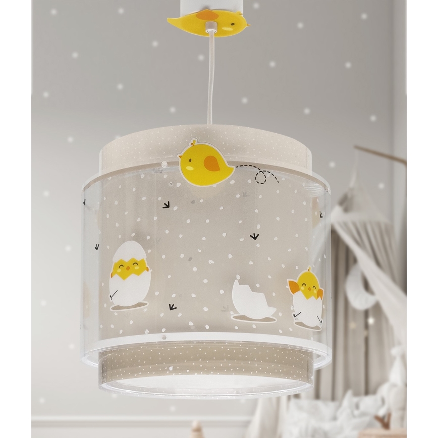 Dalber 76872 - Hanglamp voor kinderen BABY CHICK 1xE27/15W/230V