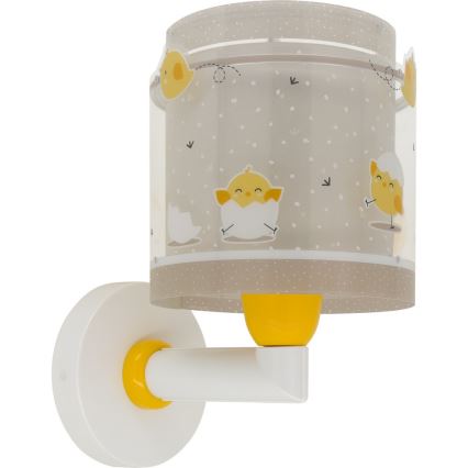 Dalber 76879 - Wandlamp voor kinderen BABY CHICK 1xE27/15W/230V