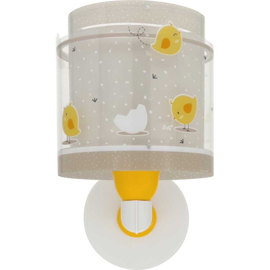 Dalber 76879 - Wandlamp voor kinderen BABY CHICK 1xE27/15W/230V