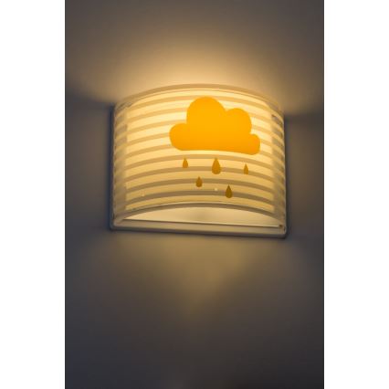 Dalber 81198E - Applique murale pour enfant LIGHT FEELING 1xE27/60W/230V